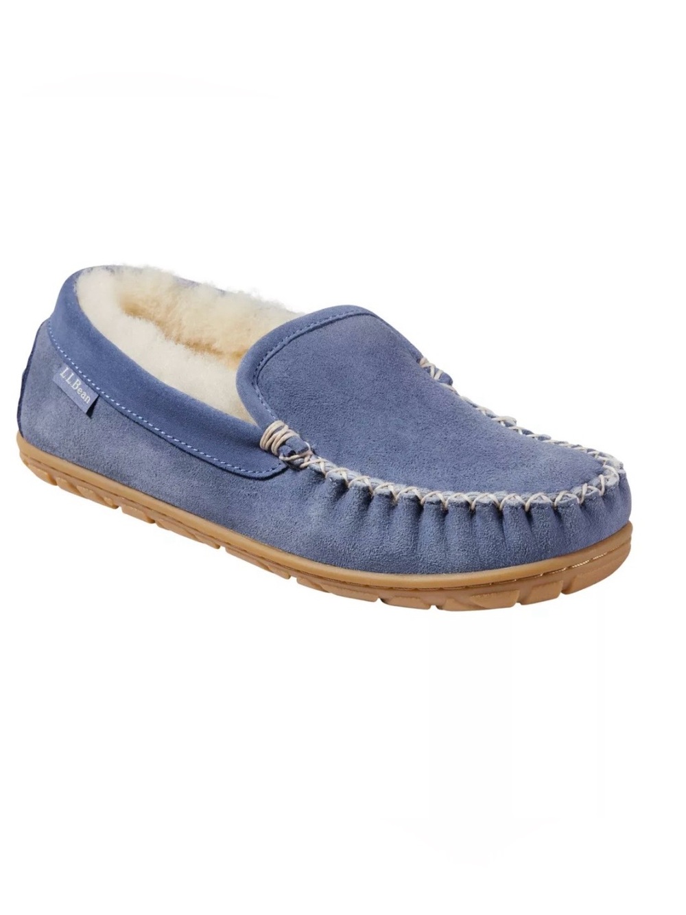 L.L.Bean Wicked Good Venetian Slippers Charcoal Blue Sz 9